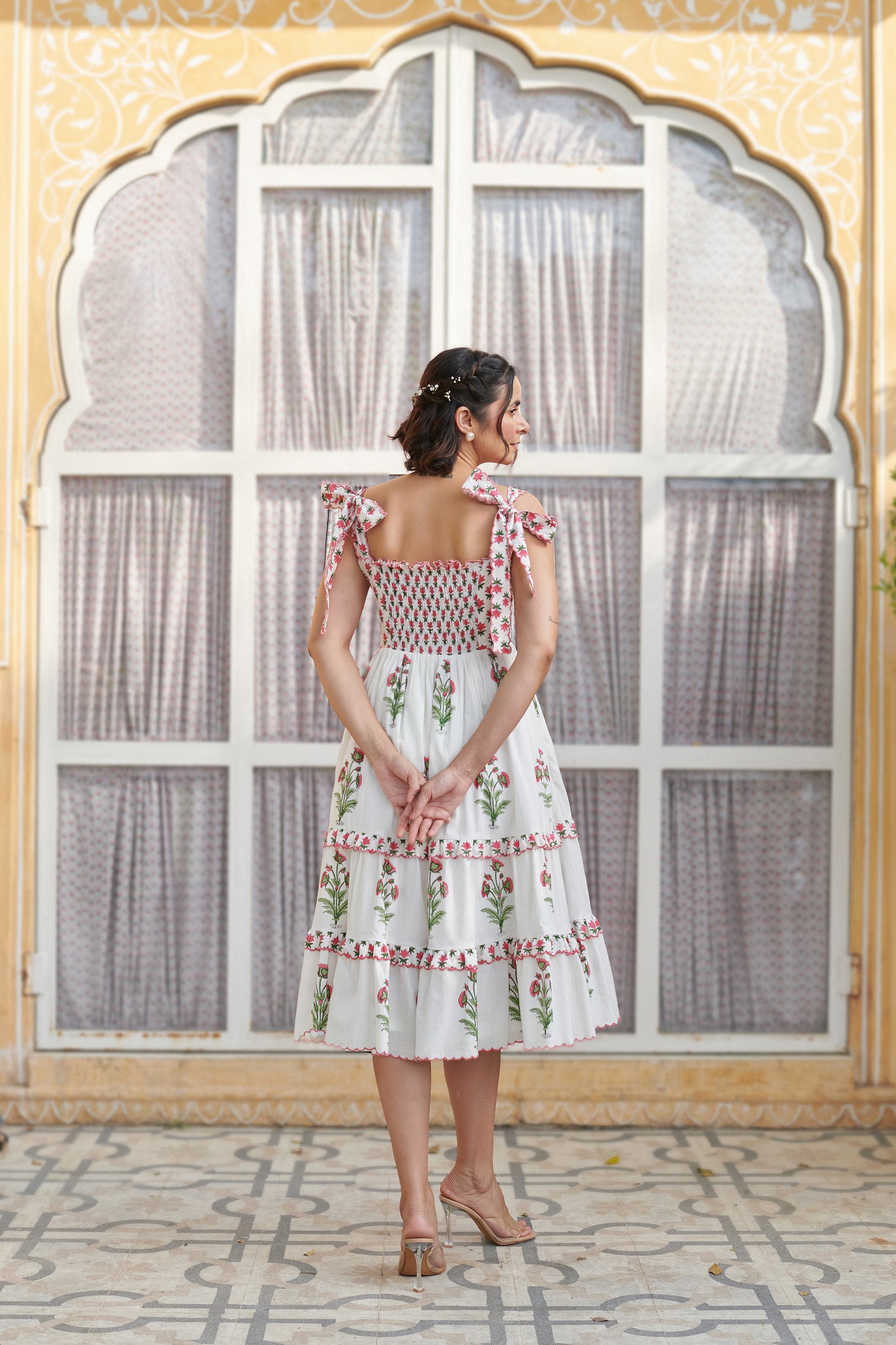 Apricot Dress