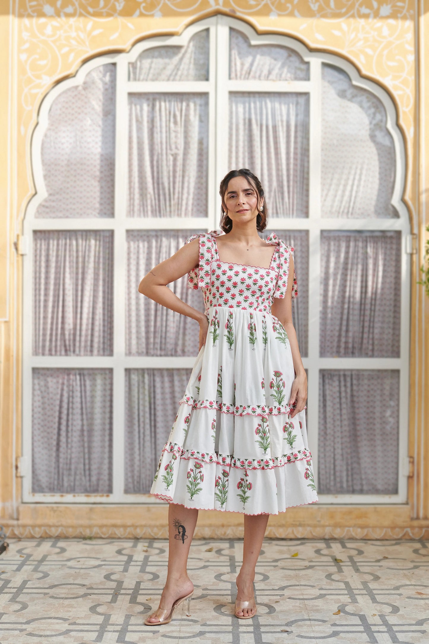 Apricot Dress