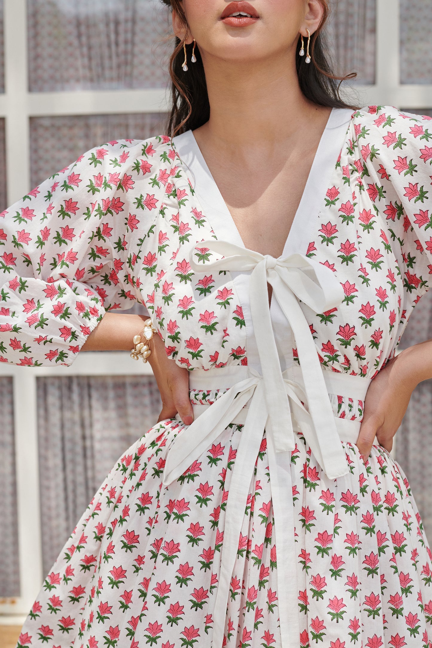 Peach Dress