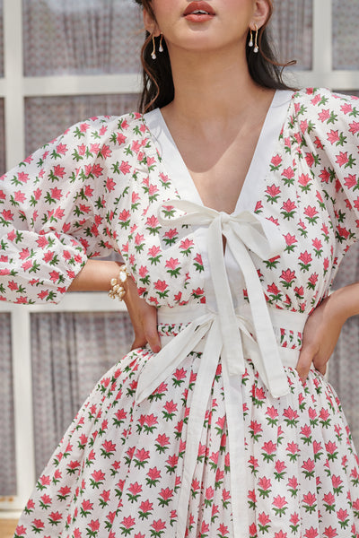Peach Dress