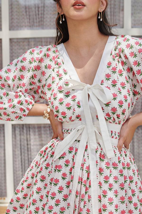 Peach Dress